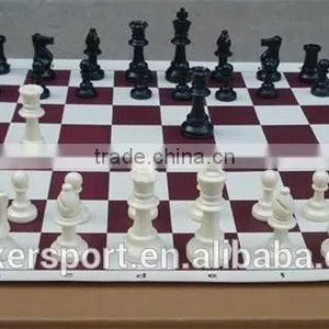 Chess&checker Game Type International Chess Set PVC Chess thumbnail-2