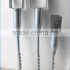 Carbon Steel Ground Screw Anchor For Fence thumbnail-2