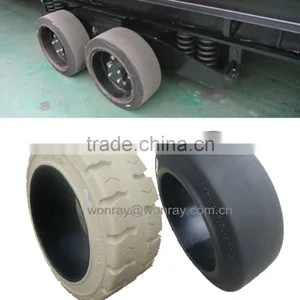 Full Size Press on Solid Tires 22x9x16 16x6x10 1/2 12x4 1/2x8 for Industrial Vehicles thumbnail-1