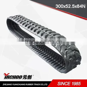 Cheap Rubber Tracks Made From Natural Rubber/all Kinds Model &size Rubber Crawler Track for Mini Excavator thumbnail-1