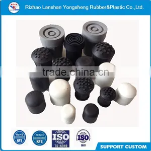 Rubber Foot Plastic C and D Type Ferrules thumbnail-1