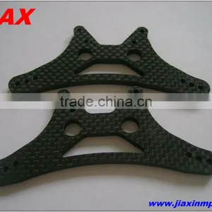 Precision Custom Carbon Fiber Plate For UAV Parts,RC Chassis CNC Cut thumbnail-1