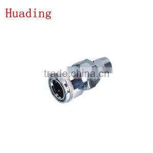 1/4",3/8",1/2" Air Hose Barb With Milled Nut Japan Type(two Touch,small Body ) Coupler thumbnail-1
