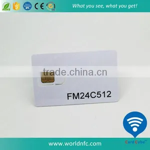 ISO 7816 CR80 PVC Blank SLE5542 Contact Smart Card thumbnail-1
