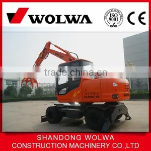 8ton Mini Hydraulic Wheel Sugarcane Loader thumbnail-1