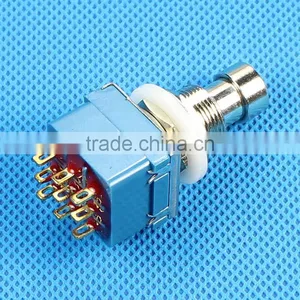 3pdt Guitar Switch Guitar Effect Pedal Switch With Gold Terminals thumbnail-2
