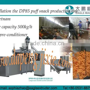 DP85 500kg/h Snack Double Screw Extruder/twin Screw Extruder for Snacks With CE Certificate thumbnail-1