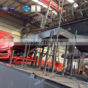 Chinese Bucket Chain Gold Dredger Diesel Engine Driven Gold Dredger thumbnail-1
