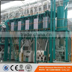 Full Automatic 150tpd Maize Mill for Maize Grits and Flour thumbnail-1