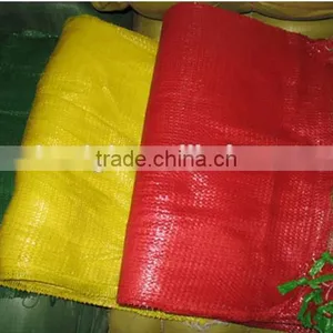 Plastic pp Leno Mesh Bag for Onion Orange Potato Packing thumbnail-1