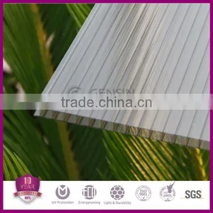Haining UV Blocking 6mm Polycarbonate Hollow Sheet thumbnail-1