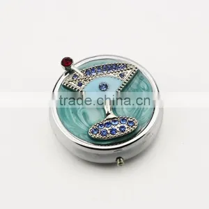 Metal Pill Box Antique/metal Pill Box/pill Box Metal/metal Wholesale Pill Box/decorative Metal Pill Box thumbnail-4