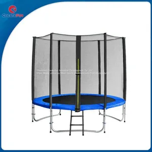 CreateFun 10ft Trampoline Bungee With Basketball Hoop thumbnail-1