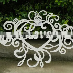 Indoor Antique Metal Wedding Wall Decor thumbnail-1