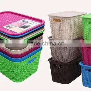 New Design Rattan Storage PP Basket for Living Room thumbnail-1