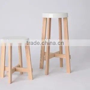 Wooden Chair Wooden Side Chair Color Painting thumbnail-2