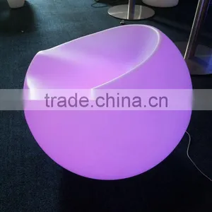 LED Remote Furniture Apple Chair/LED Waterproof Apple Chair/Hot Sell LED Rechargeable Apple Chair/LED Outdoor Lawn Apple Chair thumbnail-2