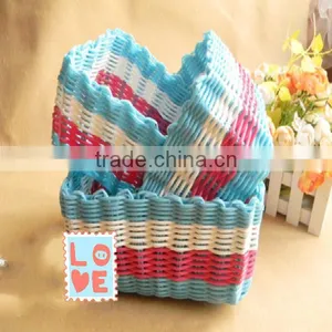 2014 Multifunctional PVC Plastic Storage Basket Mold With 100%handmade thumbnail-1