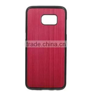 PC Black Aluminum Phone Cover Coloful Creative Case for Samsung S7 Edge thumbnail-5