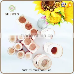 Natural Birch Candle Holder Romantic Will Choose thumbnail-2