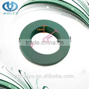 Hebei Huiya New Product Ring Floral Foam, Ring Florist Foam, Ring Round Flower Mud thumbnail-1