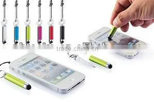 Promotional Gift Mini Plastic Custom Logo Cell Phone Touch Pen thumbnail-1