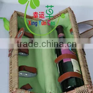 Hot Sell Willow Basket for Wine thumbnail-1