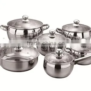 6pcs Cookware Set Stainless Steel Cooking Pot Set thumbnail-6