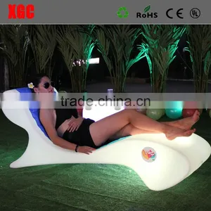 GF116 White Plastic Sunbed Furniture Chairs Pool Lounge Chairs thumbnail-3