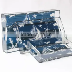 Wholesale Custom OEM Wooden Serving Tray thumbnail-6