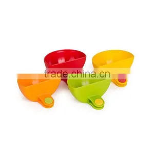4 PCS Set Plastic Dip Clip Colorful Bowl Clip Mini Plate Sauce Clip thumbnail-1