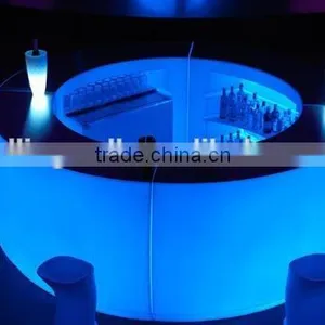 Moden Fashion Beautiful Lighting High Quality Waterproof Partable Plastic LED Counter With 16 Colors Change thumbnail-2