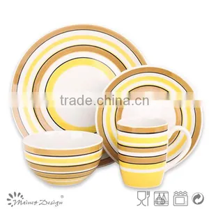 18pcs Handpainted Ceramic Dinnerware thumbnail-1