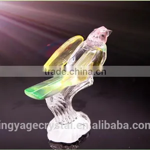 Latest Colorful Crystal Bird as Best Birthday Gift, Indian Wedding Money Crystal Gift thumbnail-4