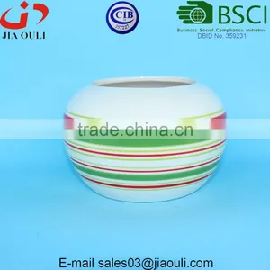 Under Glazed Ceramic Planter Garden Pot thumbnail-3