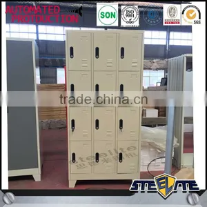 Multi-Doors Cheap Modern Gym Metal Steel Locker Cabinet thumbnail-3