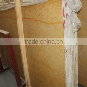 Luxury Gloss Polished Surface Imperial Gold Natural Marble Big Slab and Tile for Flooring BF12-04064a thumbnail-2