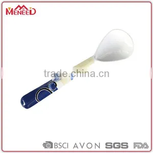 2016 Innovative Products White Decal Fashionable Melamine Plastic Wholesale Hard Plastic Spoon thumbnail-1