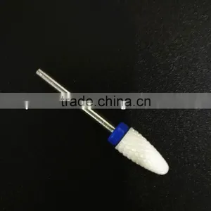 Shank Diameter 2.3mm Medium Type Ceramic Burr For Nail 1 Piece Huaxing Flame Head Huaxing Head Diameter thumbnail-3