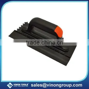 Best Selling Plastering Plastic Trowel With Grout Spreader, Grout Trowel, Tile Adhesive Trowel, Plastic Notch Trowel. thumbnail-1