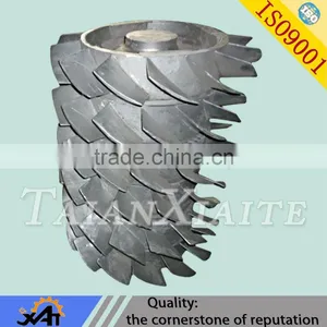 Finely Processed,high Abrasion Impeller,alloy Steel,lost Wax Casting,CNC Machining,mining Machine Parts,OEM Service. thumbnail-1