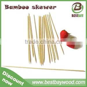 Round Dried Bamboo Bbq Skewers Wholesale thumbnail-5