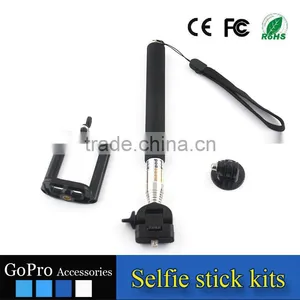 2016 New Wholesale Selfie Stick Kits for Sports Camera Accessory thumbnail-1