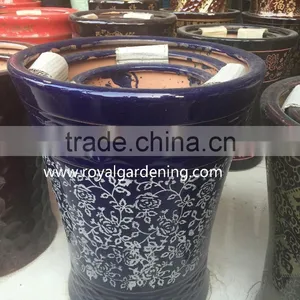 Ceramic Chinese Flower Pots thumbnail-3