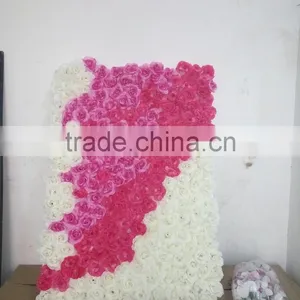 Indoor or Outdoor Wedding Decoration Flower Artificial Walls for Hotel Decoration,fake Flower Wall Artificial Rose Wall thumbnail-5