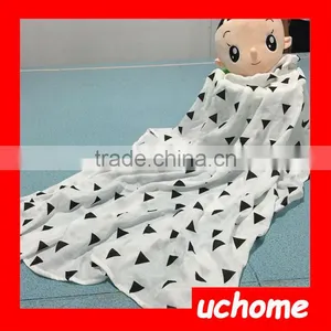 UCHOME Hot Sales Breathable Bamboo Muslin Swaddle Blanket, Baby Swaddle thumbnail-3