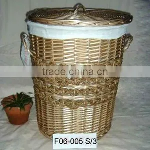 Cheap Wicker Laundry Basket of 3 PCS thumbnail-1