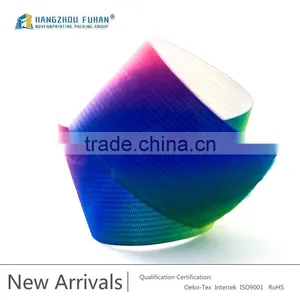 Wholesale Gradual Change Rainbow Color Ribbon thumbnail-5