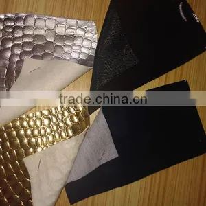 A Grade PVC Sponge Leather Stocklot F or Shoes ,Bags thumbnail-2