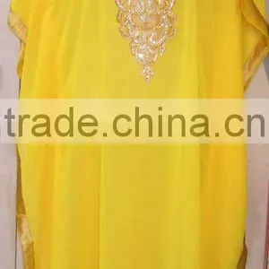 Yellow Kaftan COVER UP thumbnail-1